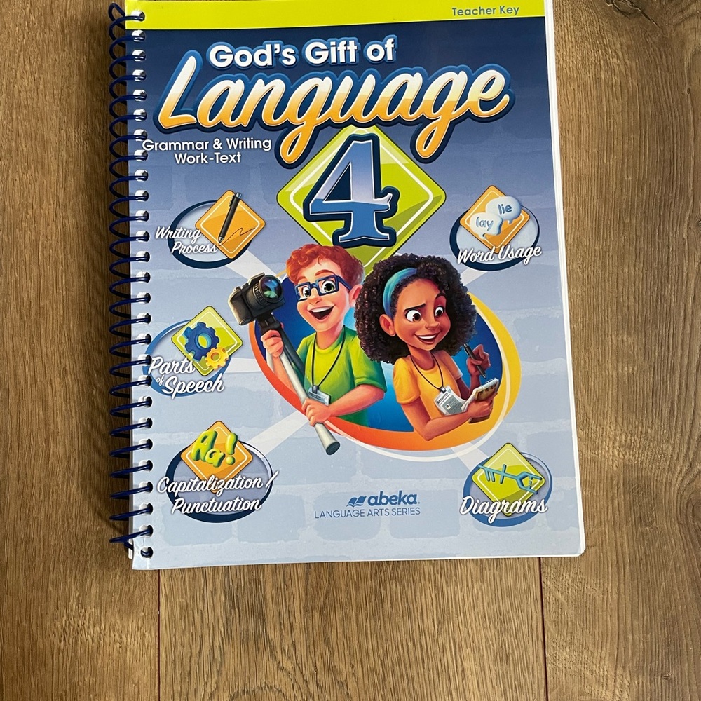 Abeka Homeschool Language 4 Teachers Key